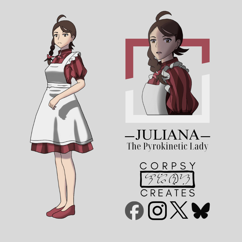 Juliana, the Pyrokinetic Lady 15 December 2024 (+3 images)