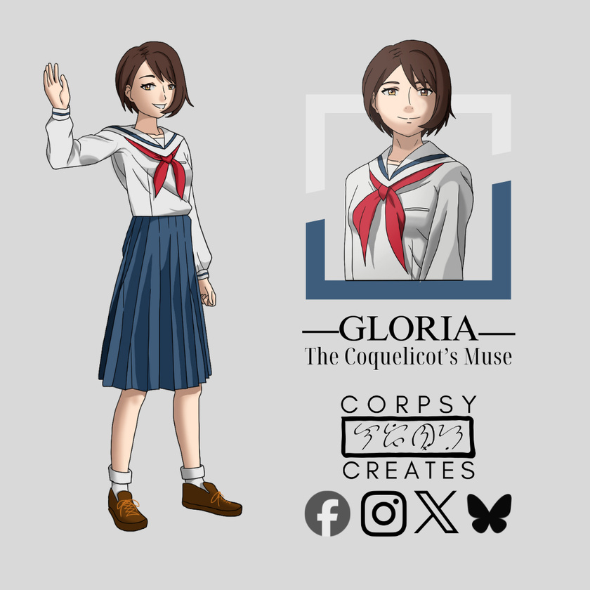 Gloria, the Coquelicot's Muse 10 December 2024 (+3 images)