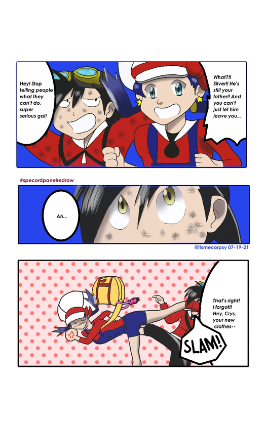 Panel Redraw - Pokemon Special Vol. 42 19 July 2021