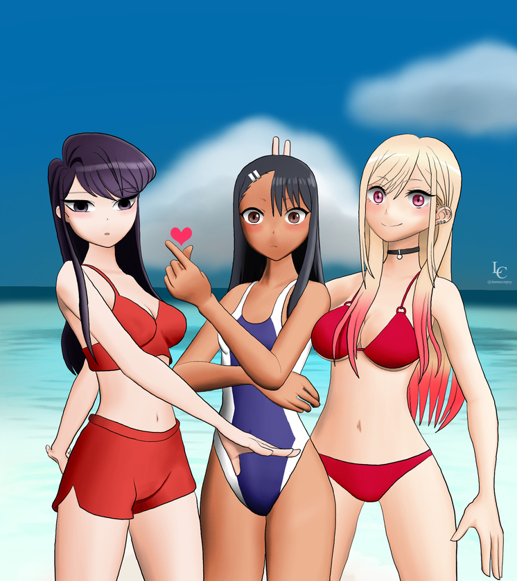 Komi, Nagatoro, and Kitagawa - Summer 4 August 2023