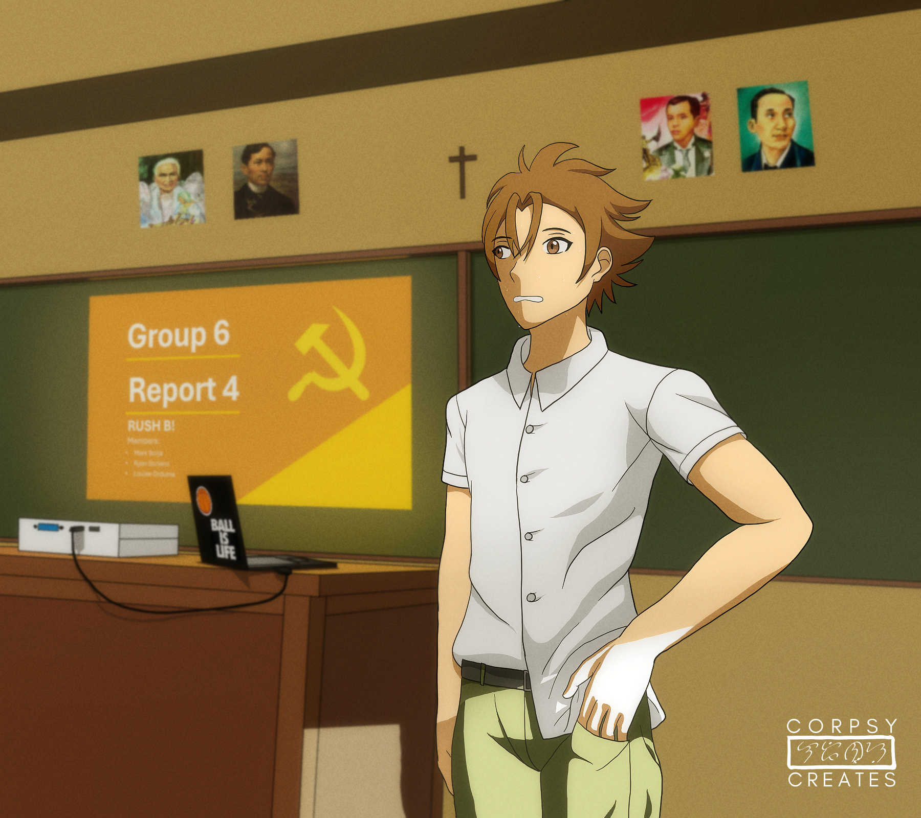 Nervous Mark, Rush B Slide Deck