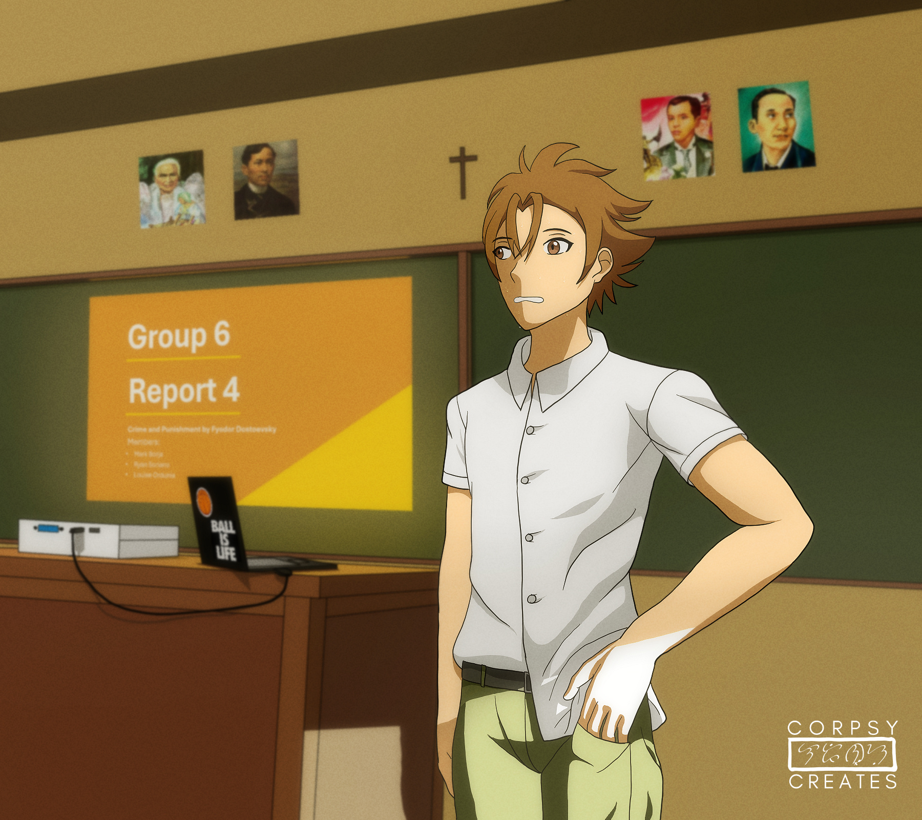 Nervous Mark, Clean Slide Deck