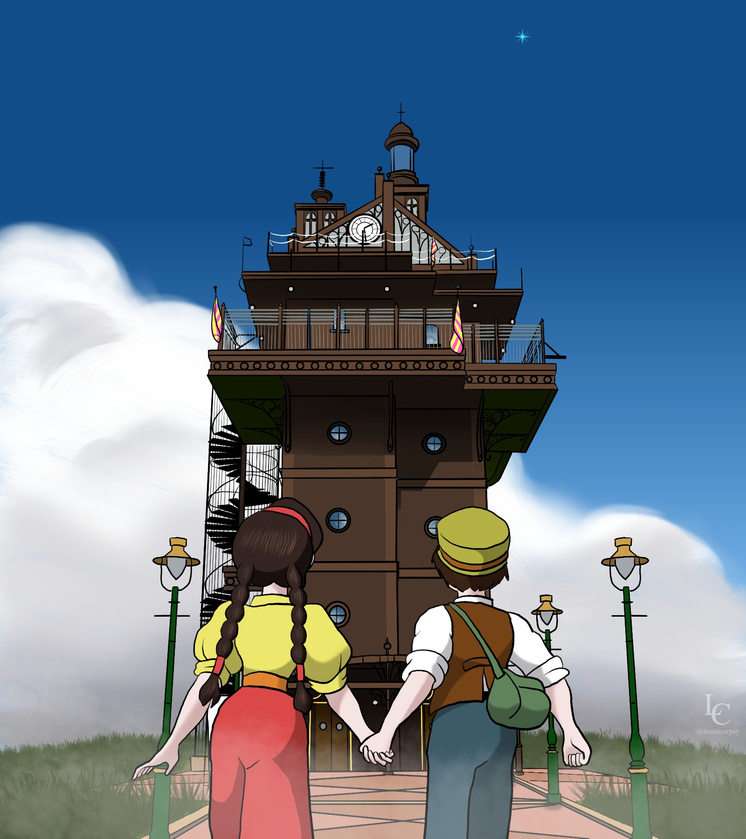 Pazu x Sheeta - Ghibli Park 9 December 2022